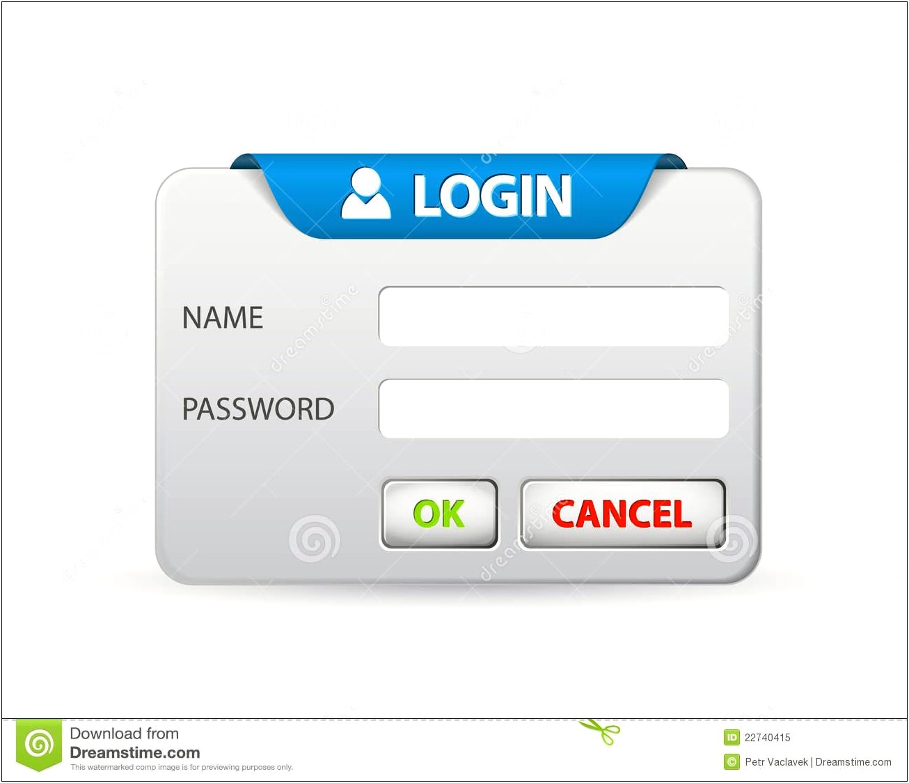Login Page Template Design Free Download