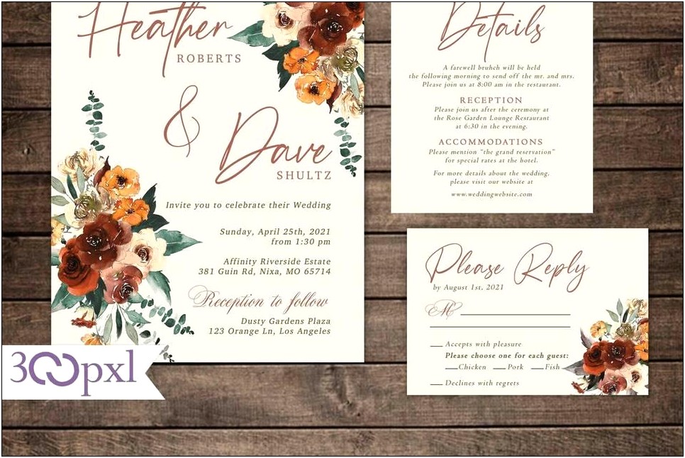 Los Angeles Printing Services For Wedding Invitation