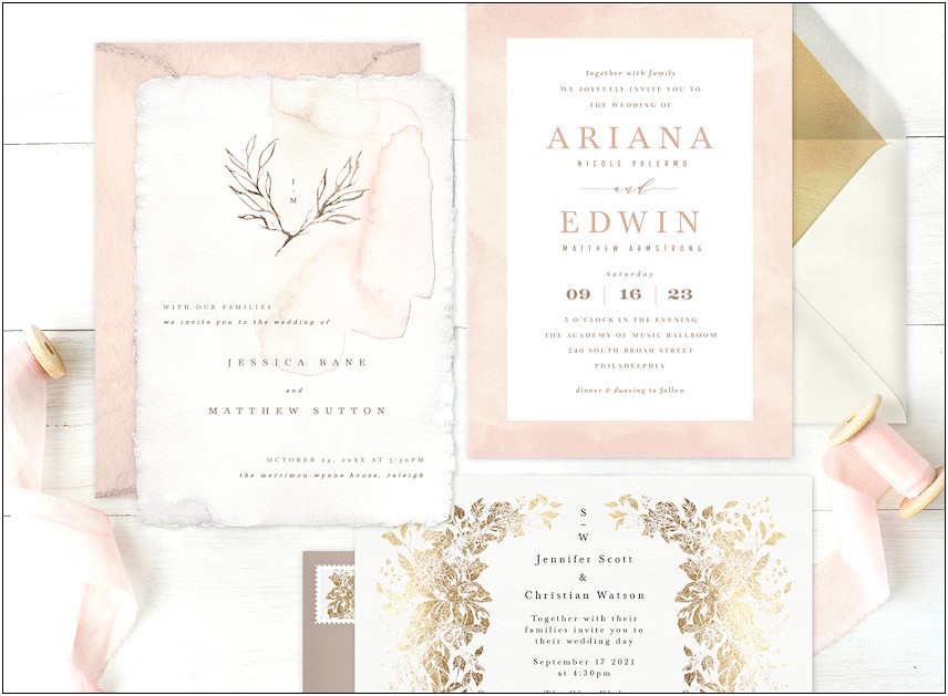 Low Budget Cost For Wedding Invites