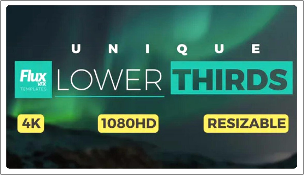 Lower Third Templates Free Download Psd