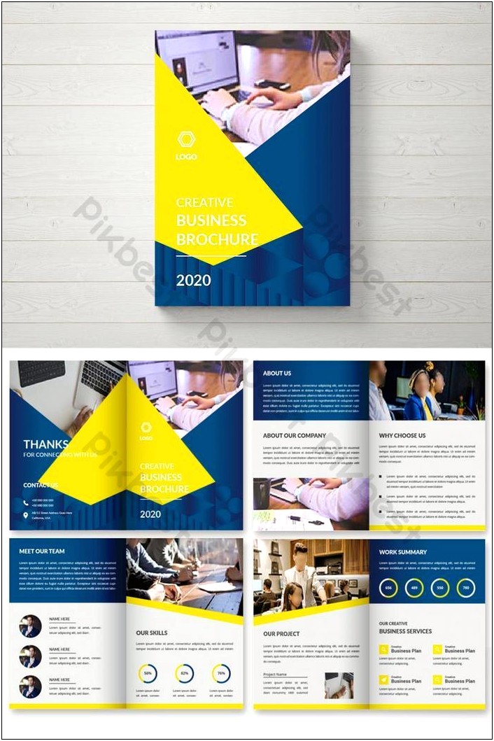 Magazine Page Design Template Free Download