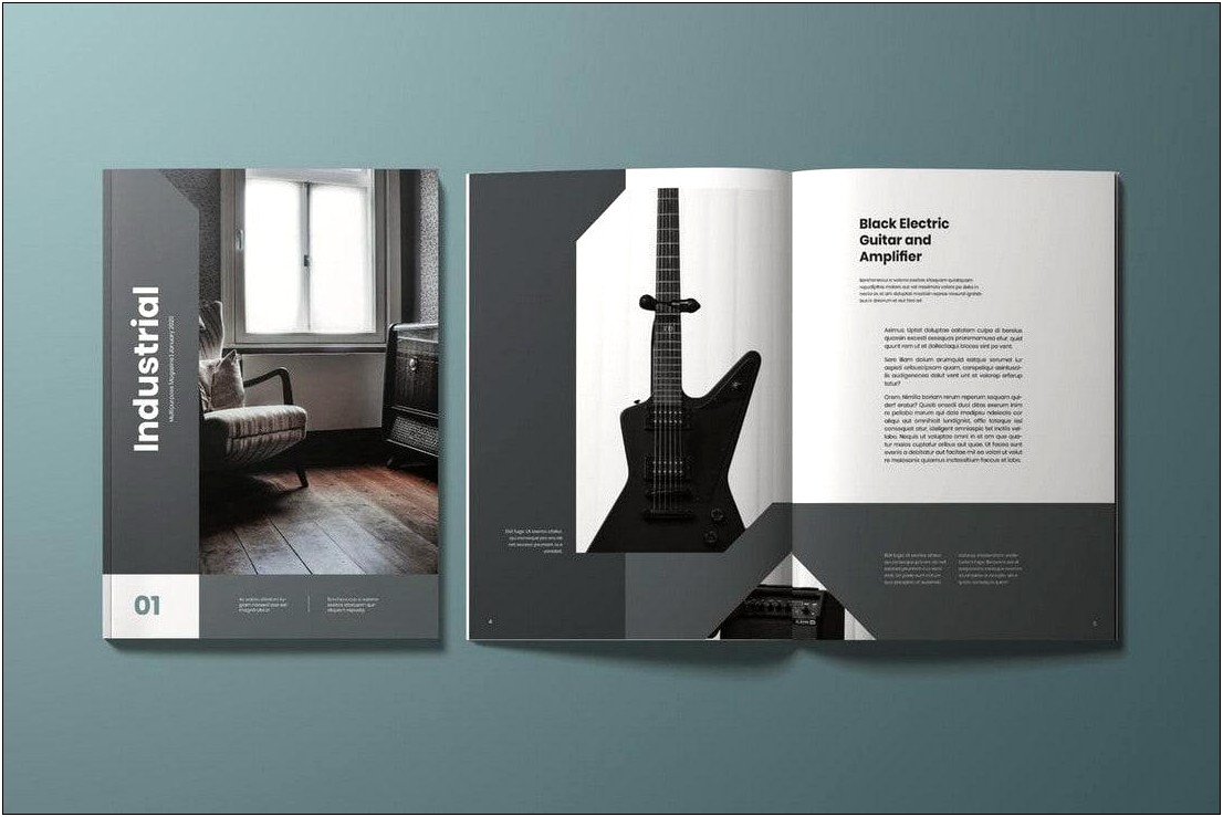 Magazine Page Template Psd Free Download