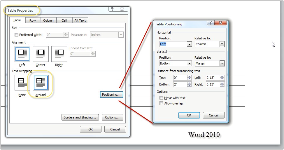 Mailing Label Format Template In Word 2010