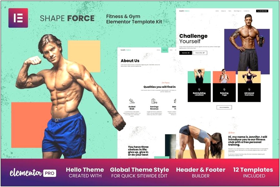 Male Physique Training Template Download Free