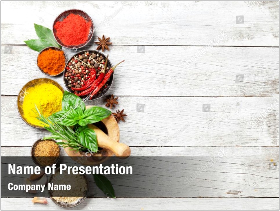 Medical Plants Powerpoint Templates Free Download