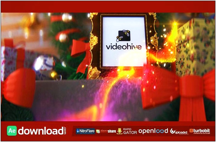 Merry Christmas After Effects Template Download