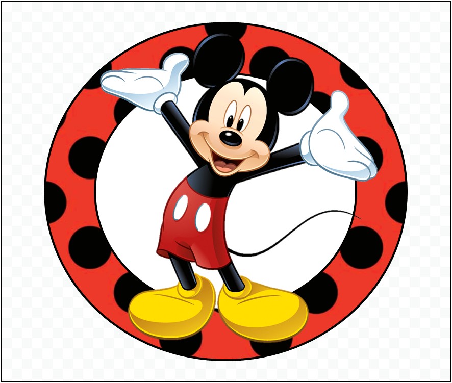 Mickey Mouse Tarpaulin Template Free Download