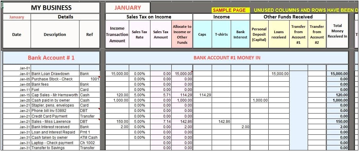 Microsoft Excel Accounting Templates Download Uk