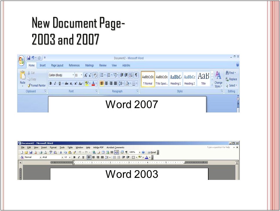 Microsoft Office Word 2003 Calendar Templates