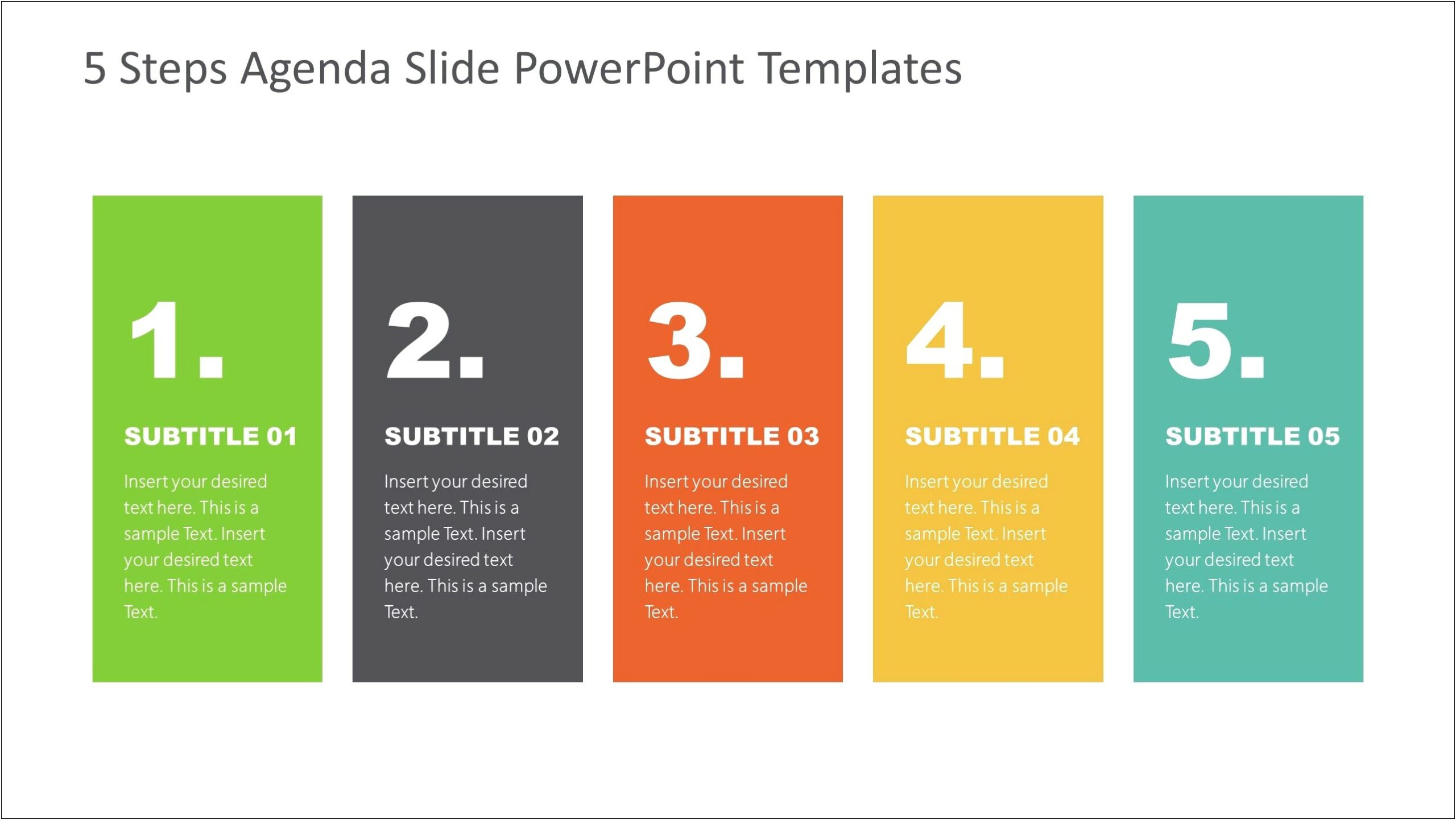 Microsoft Powerpoint Agenda Template Free Download