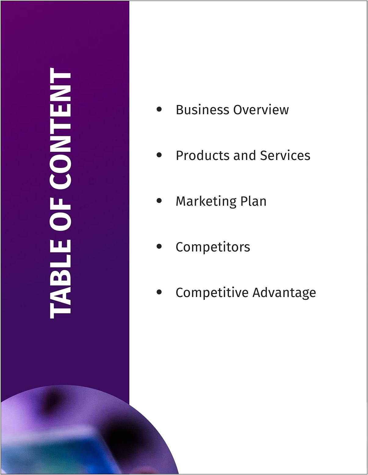 Microsoft Word 2010 Table Of Contents Template Download
