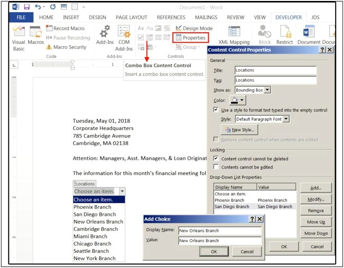Microsoft Word Add Template To Existing Document