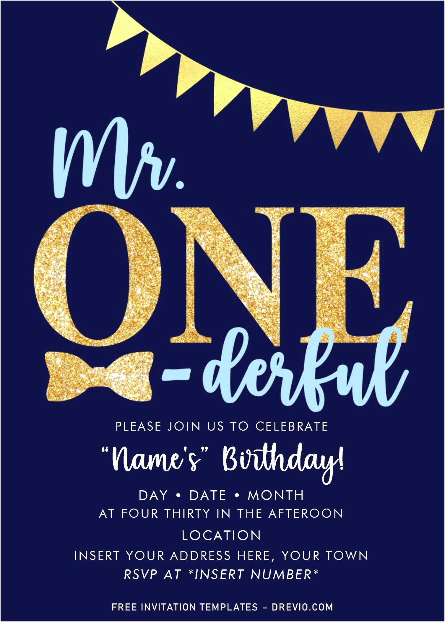 Microsoft Word Birthday Party Invitation Template