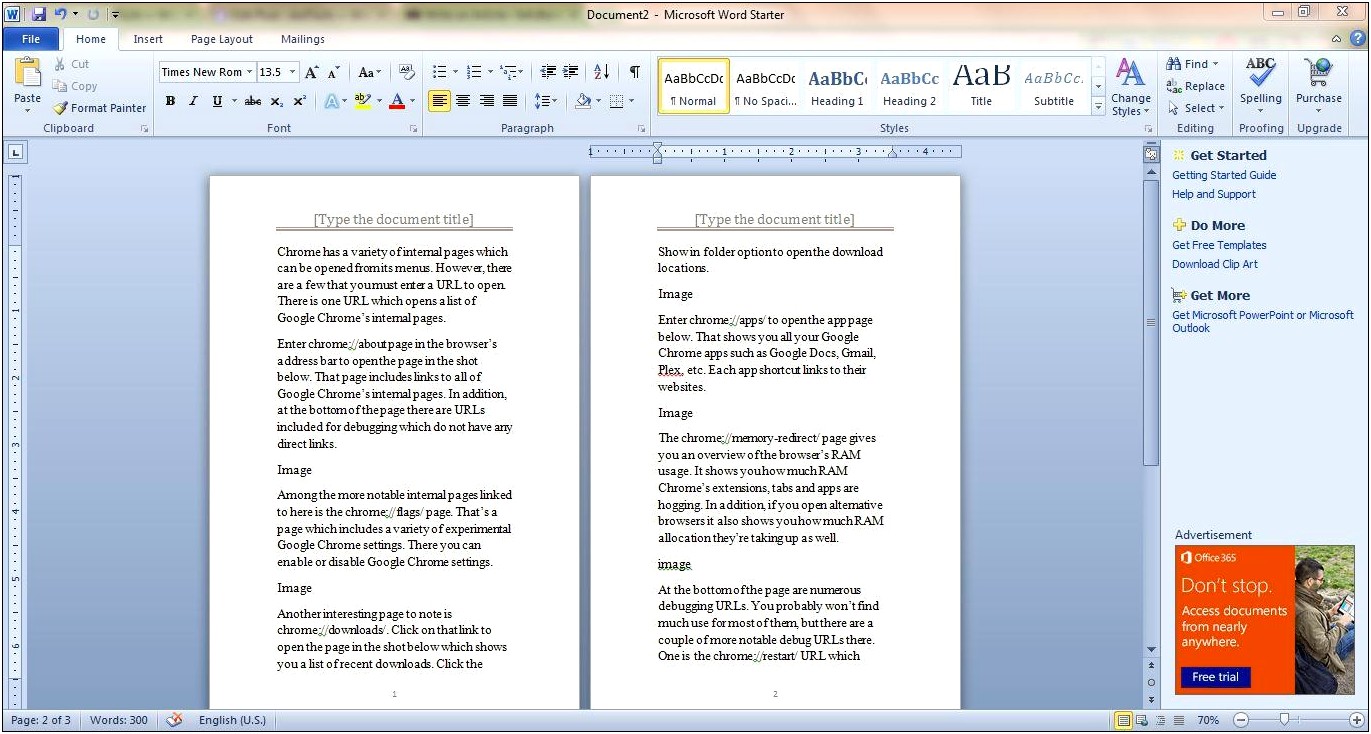 Microsoft Word Booklet Templates Free Download