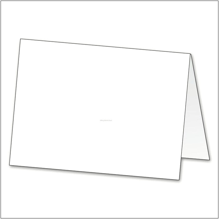 Microsoft Word Large Tent Card Template