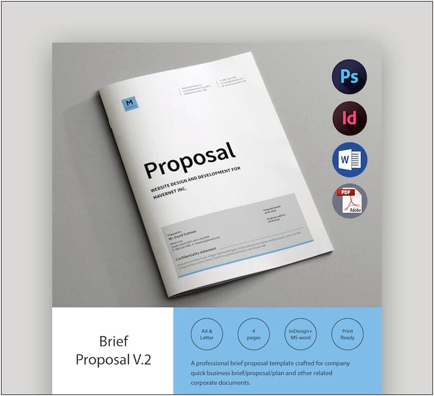 Microsoft Word Project Proposal Template Download