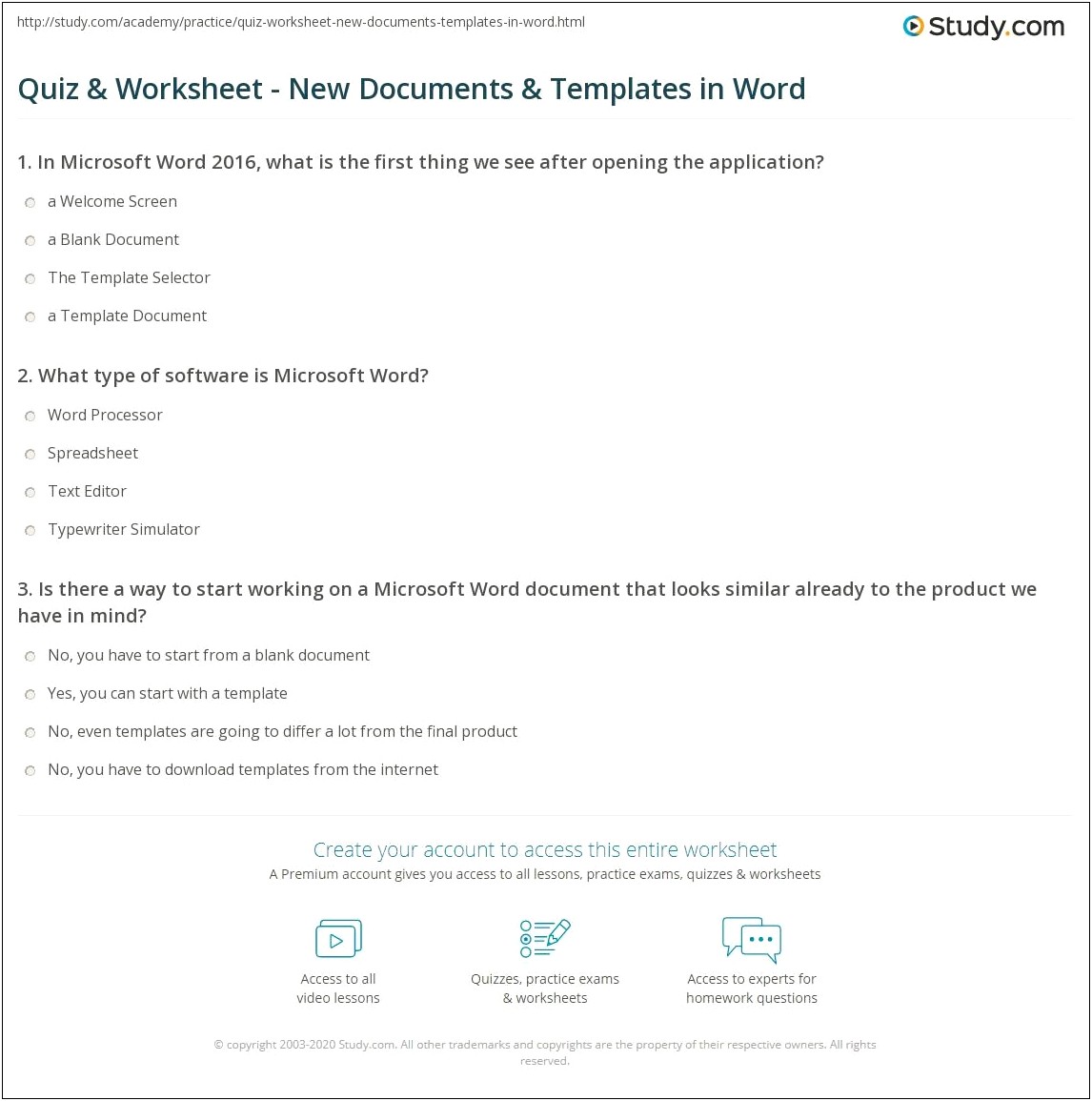 Microsoft Word Question And Answer Template