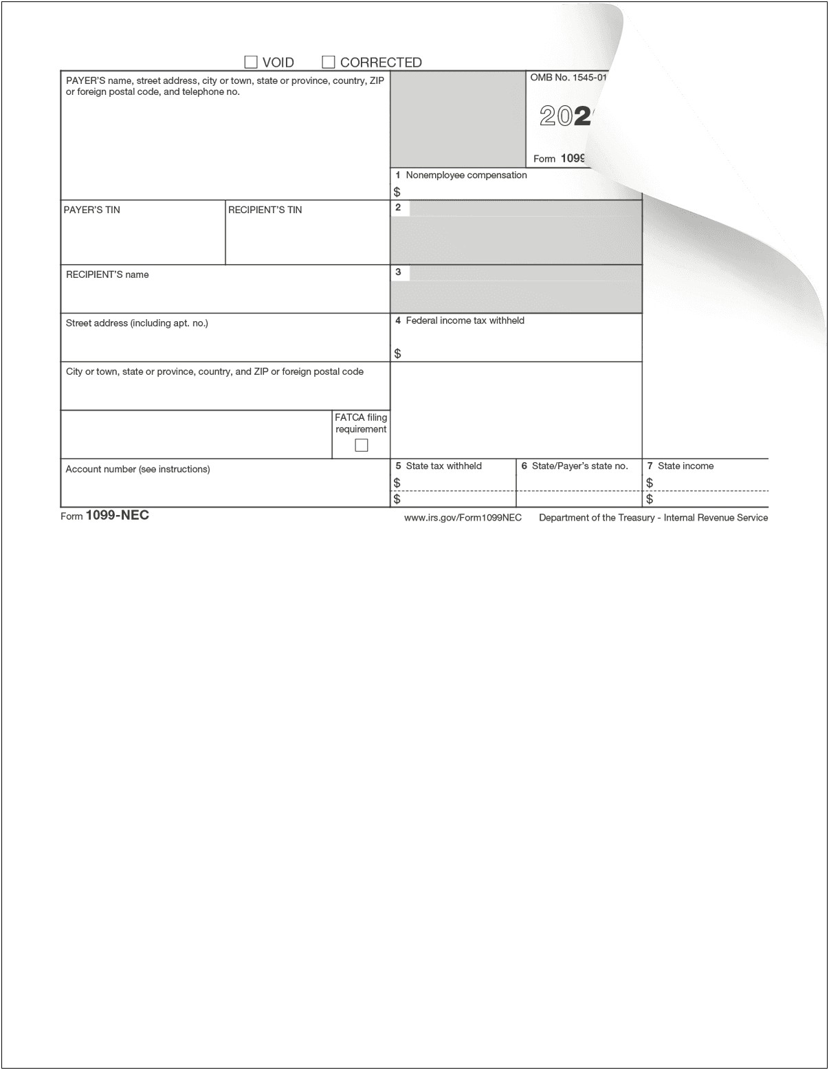 Microsoft Word Template For Irs Form 1099 Misc