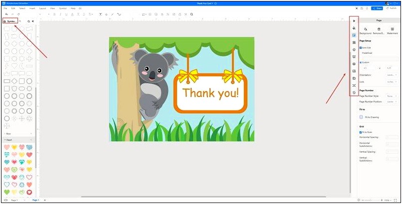 Microsoft Word Thank You Card Template