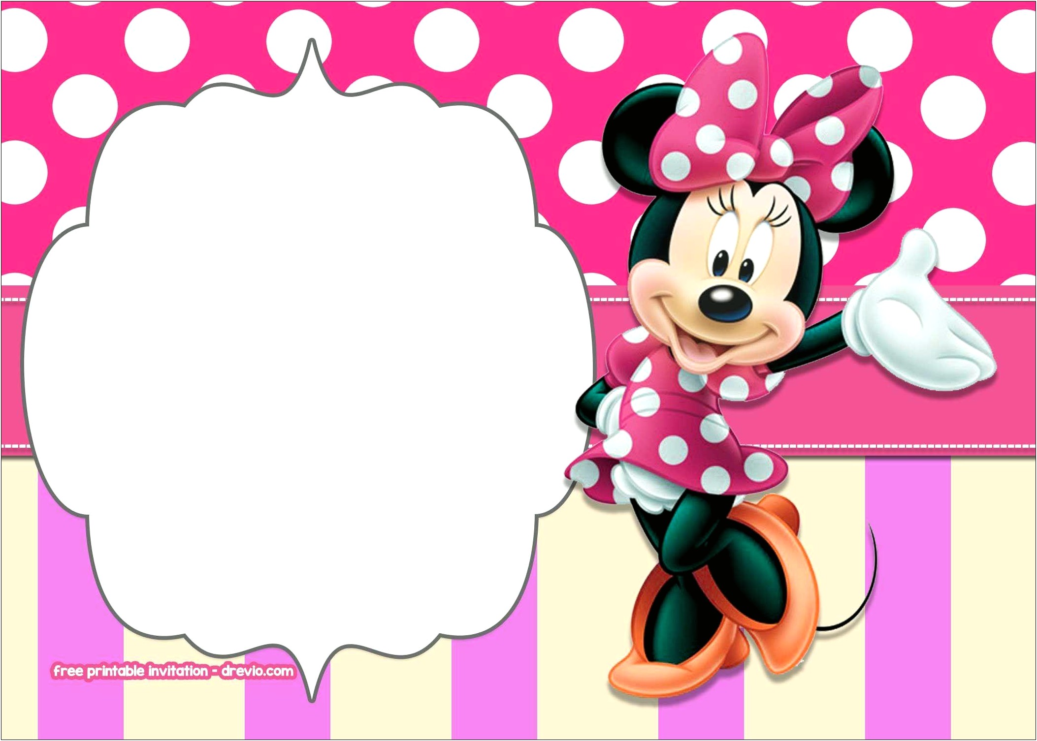 Minnie Mouse Slideshow Template Free Download