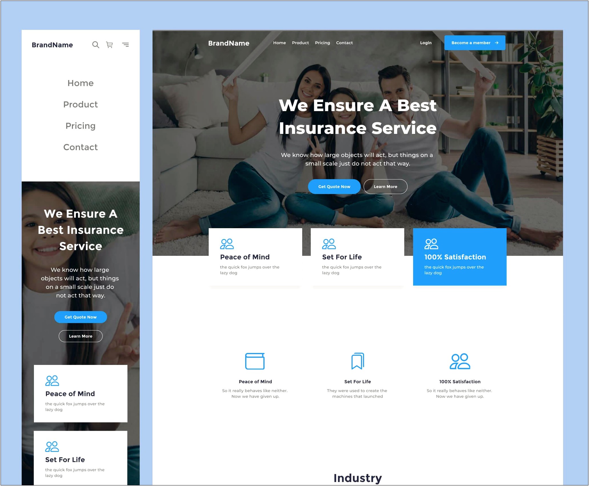 Mobile First Html5 Template Free Download