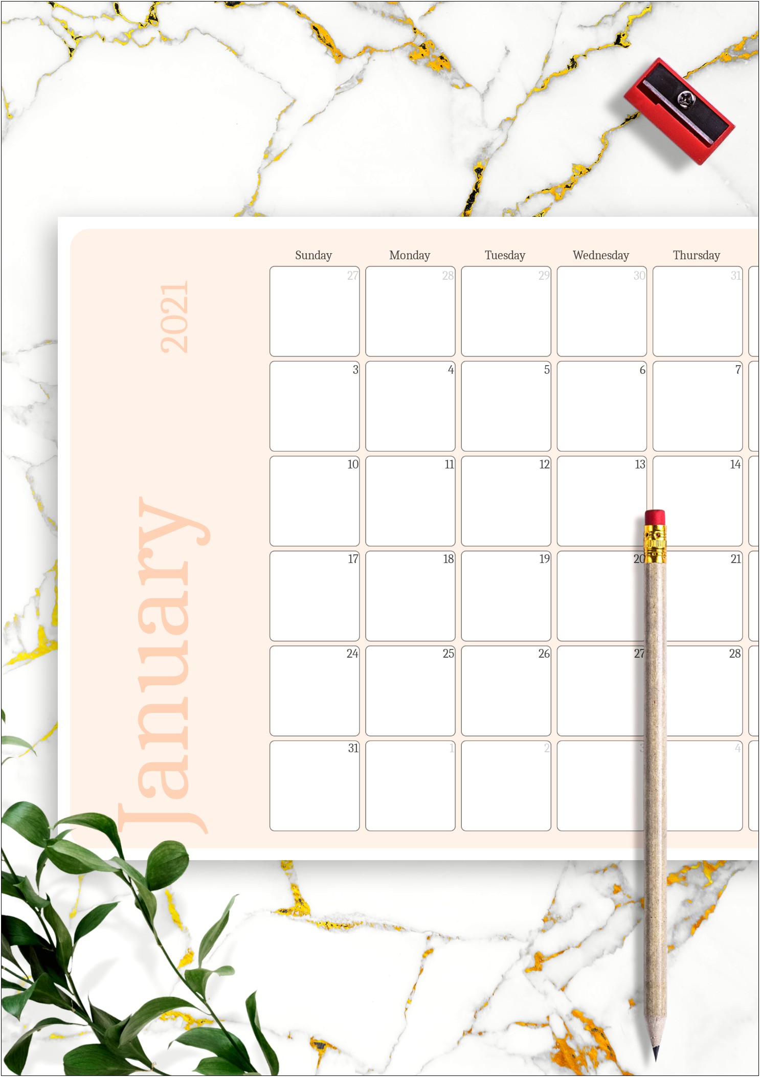 Monthly Schedule Calendar Free Download Template