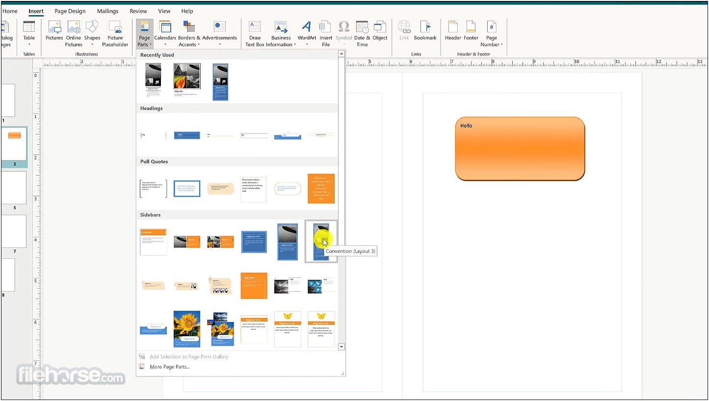 Ms Office Publisher Templates Free Download