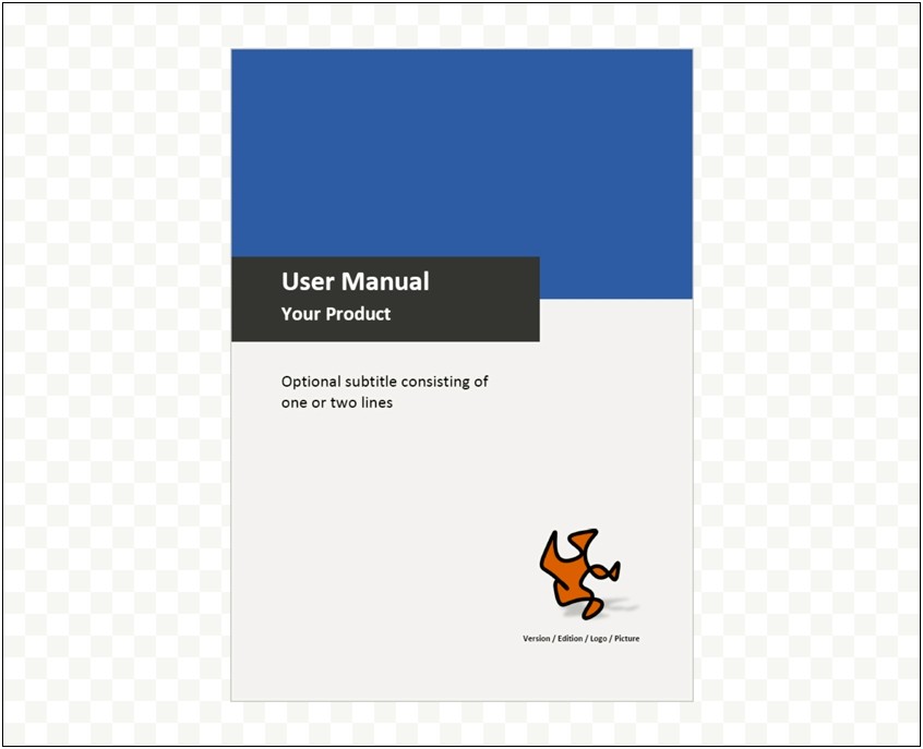 Ms Word Professional Manual Template Download