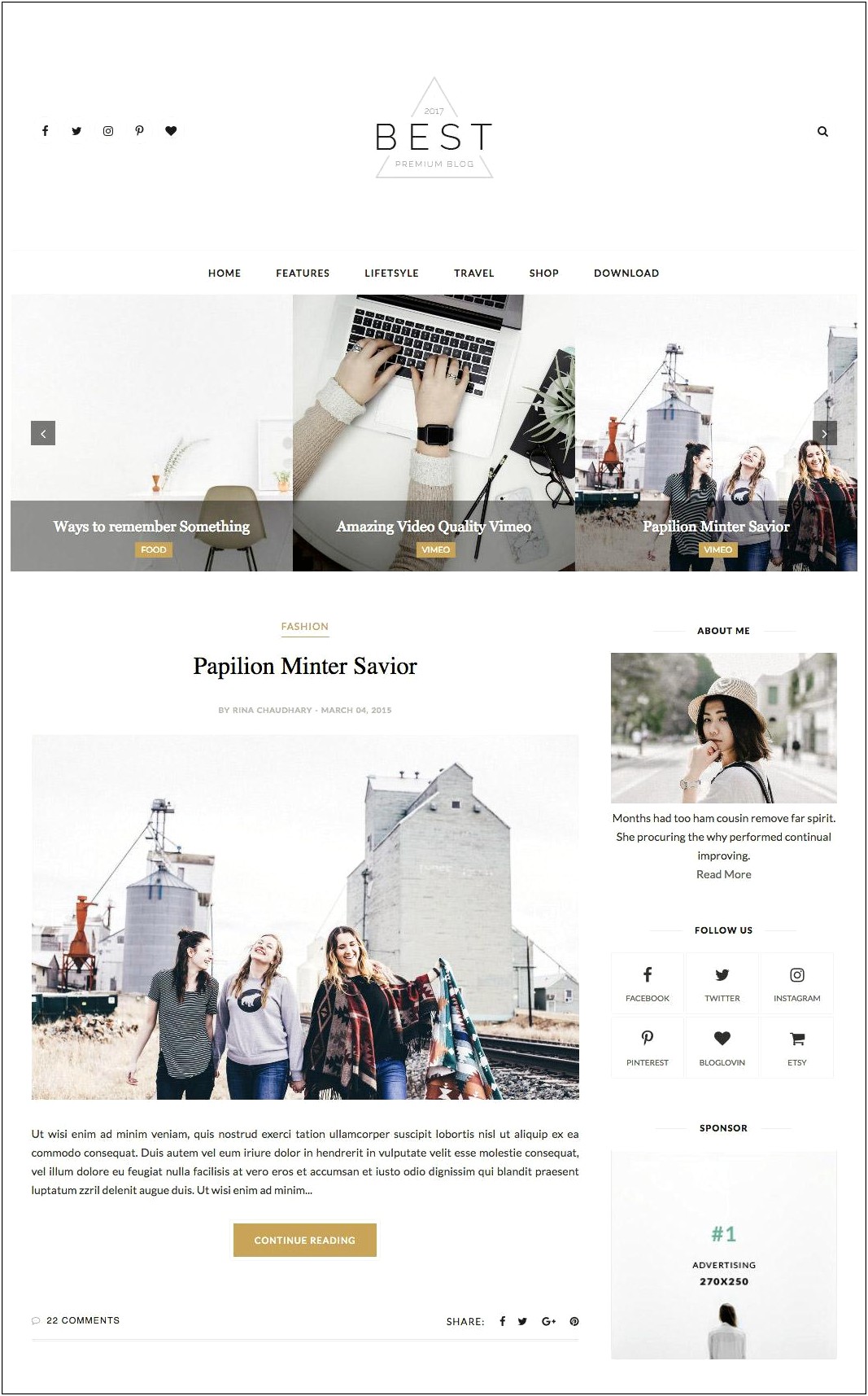 New Blogger Templates 2015 Free Download
