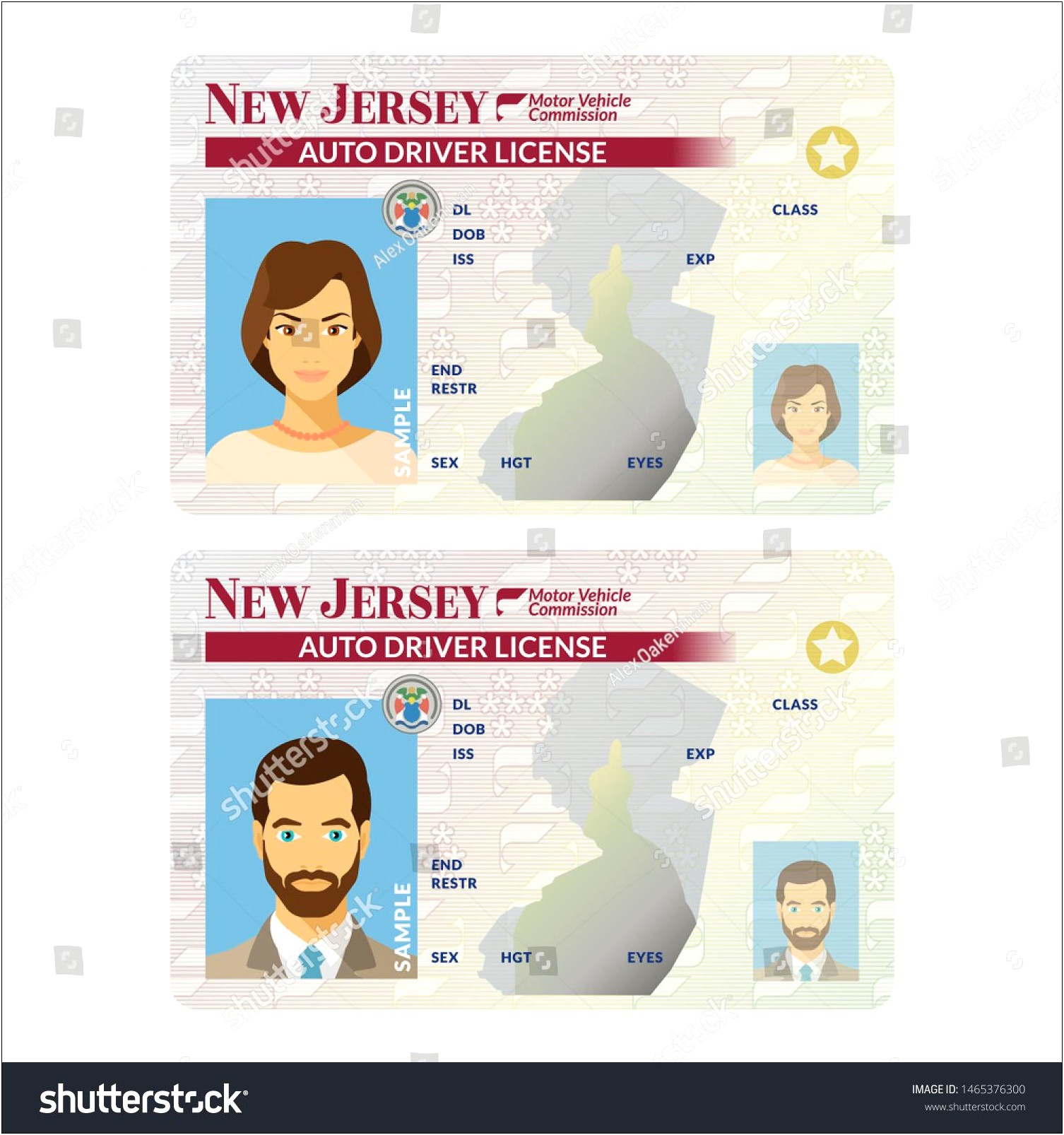 New Jersey Fake Id Template Download