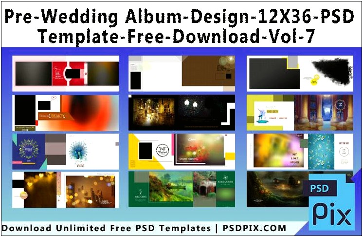 New Psd Wedding Templates Free Download