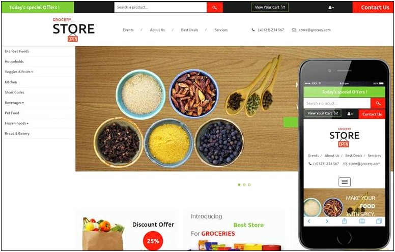 Online Store Html Templates Free Download