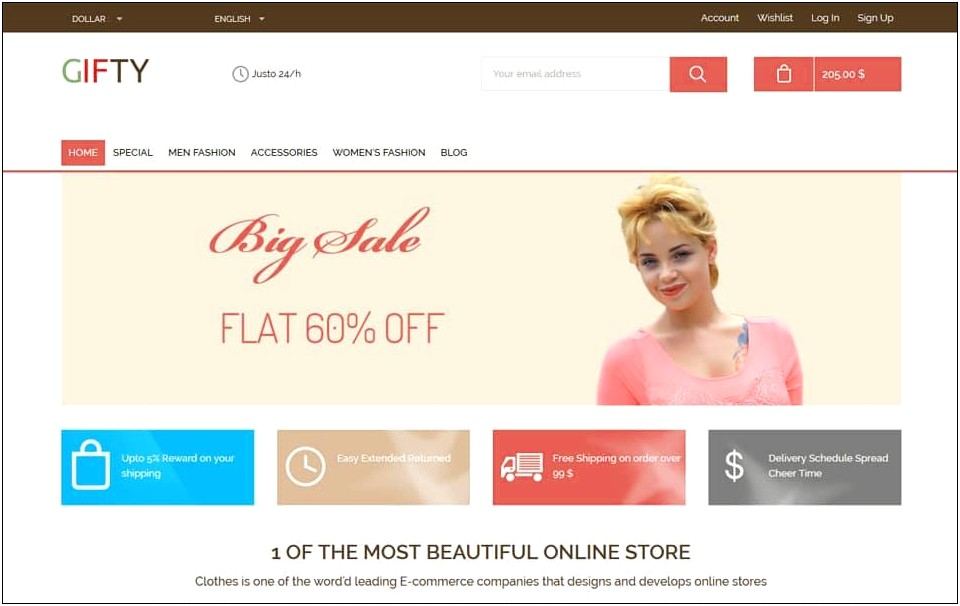 Online Store Html5 Template Free Download