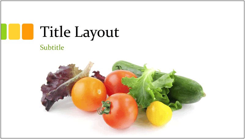 Organic Food Powerpoint Templates Free Download