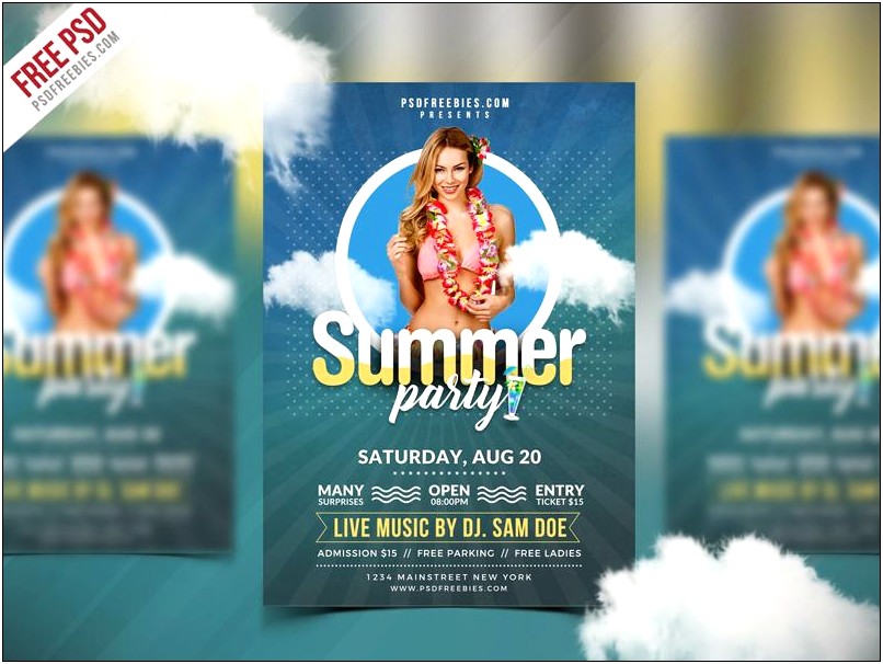 Photoshop Dj Party Templates Free Download