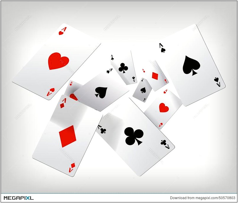 Playing Card Vector Template Free Download