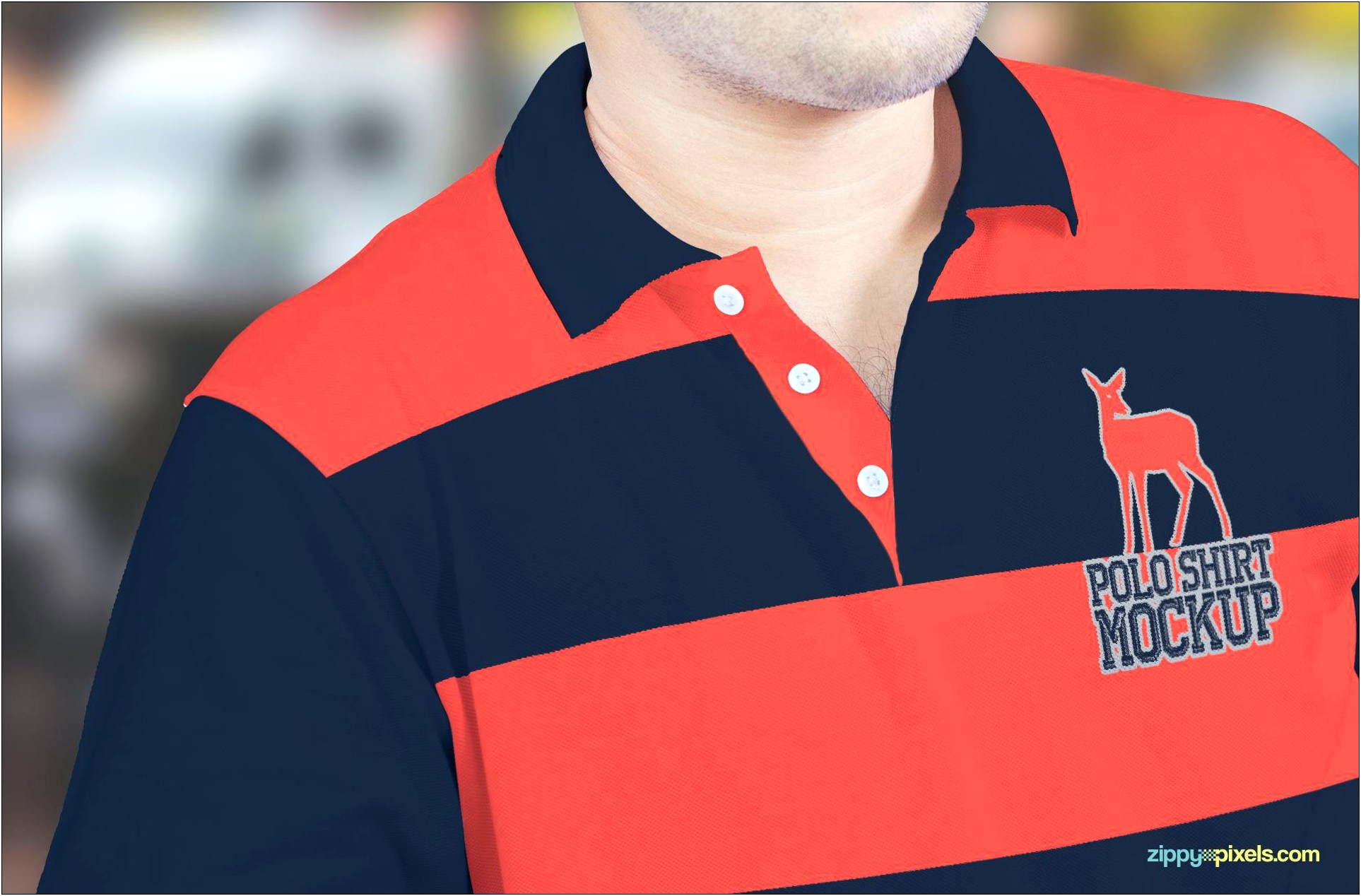 Polo Shirt Mockup Template Free Download