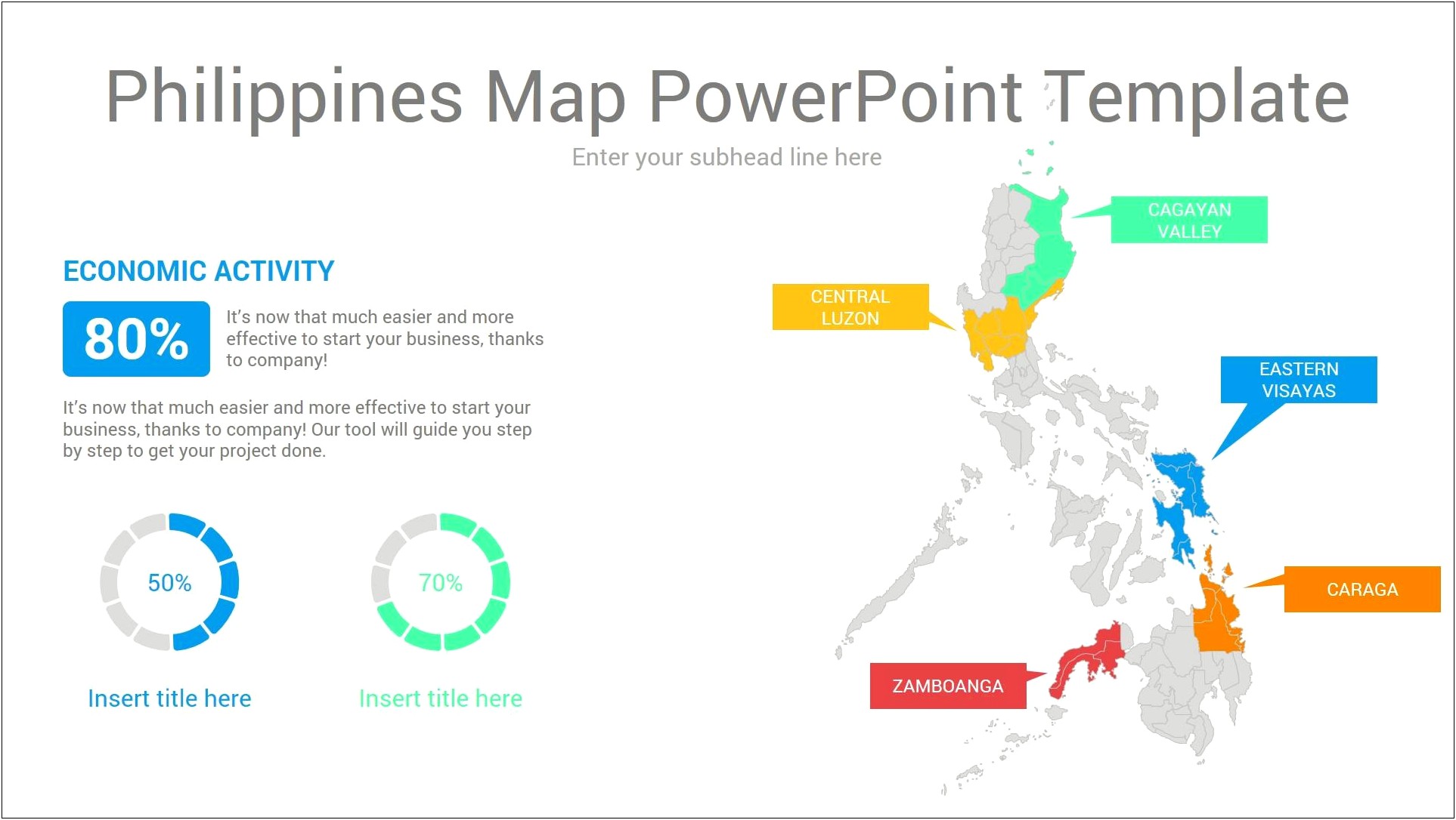 Powerpoint Template Philippines Map Free Download