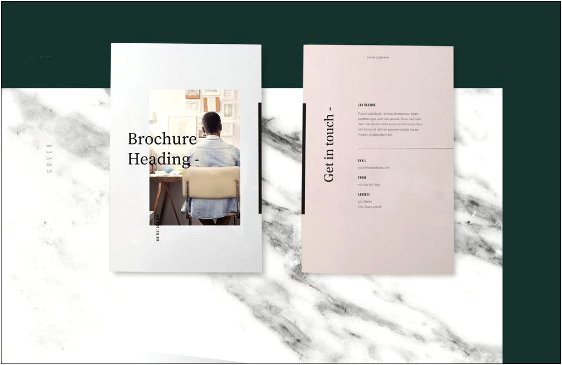 Product Brochure Design Template Free Download