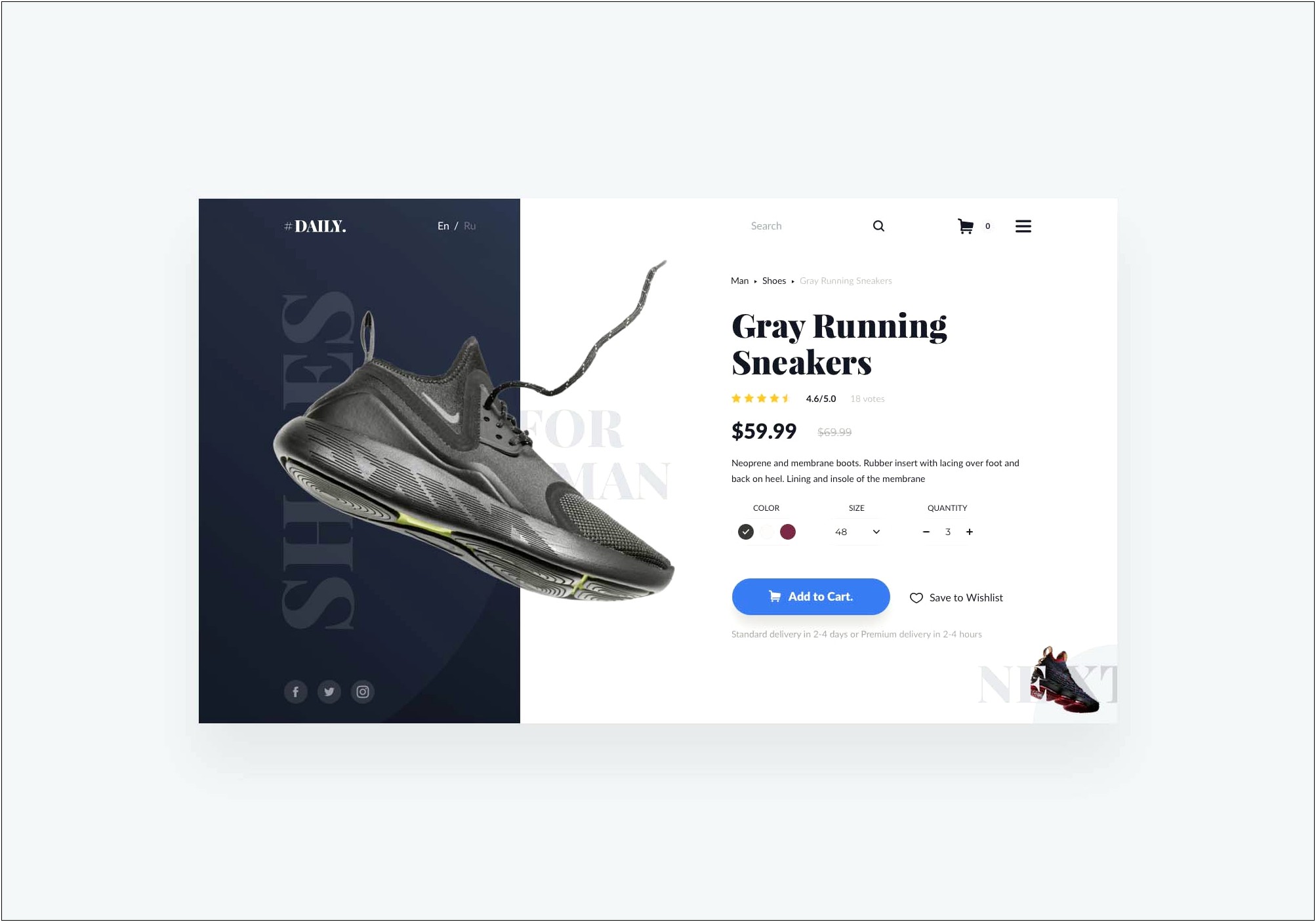 Product Details Page Template Free Download
