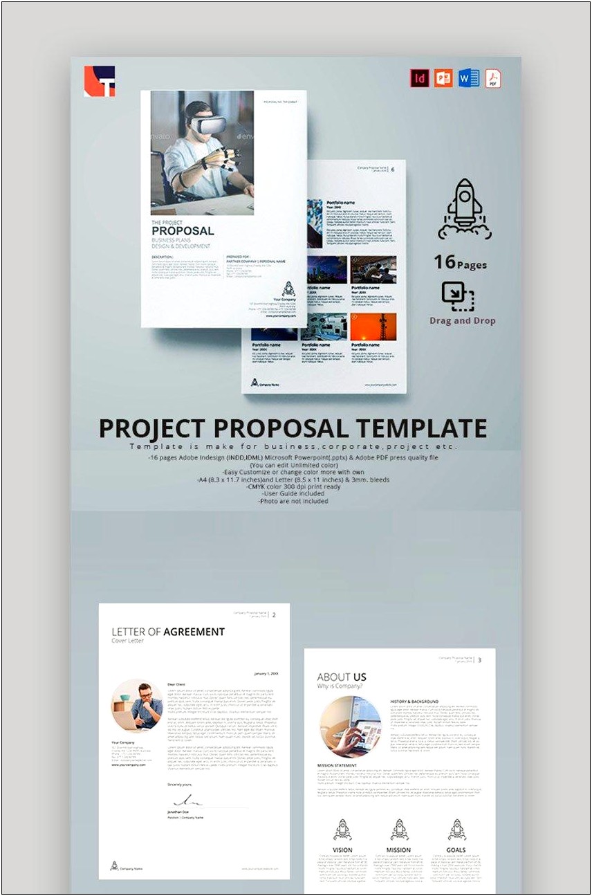 Proposal Template Suisse Design Free Download