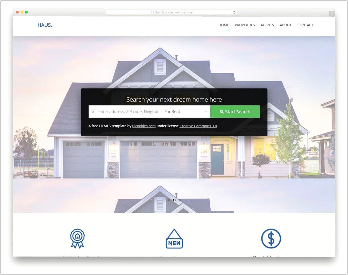 Pure Real Estate Html5 Css3 Template Download