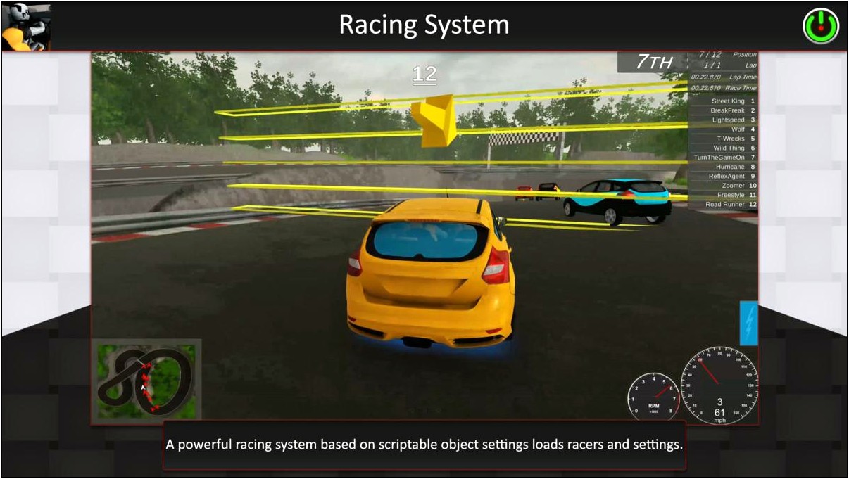 Racing Game Template Unity Free Download