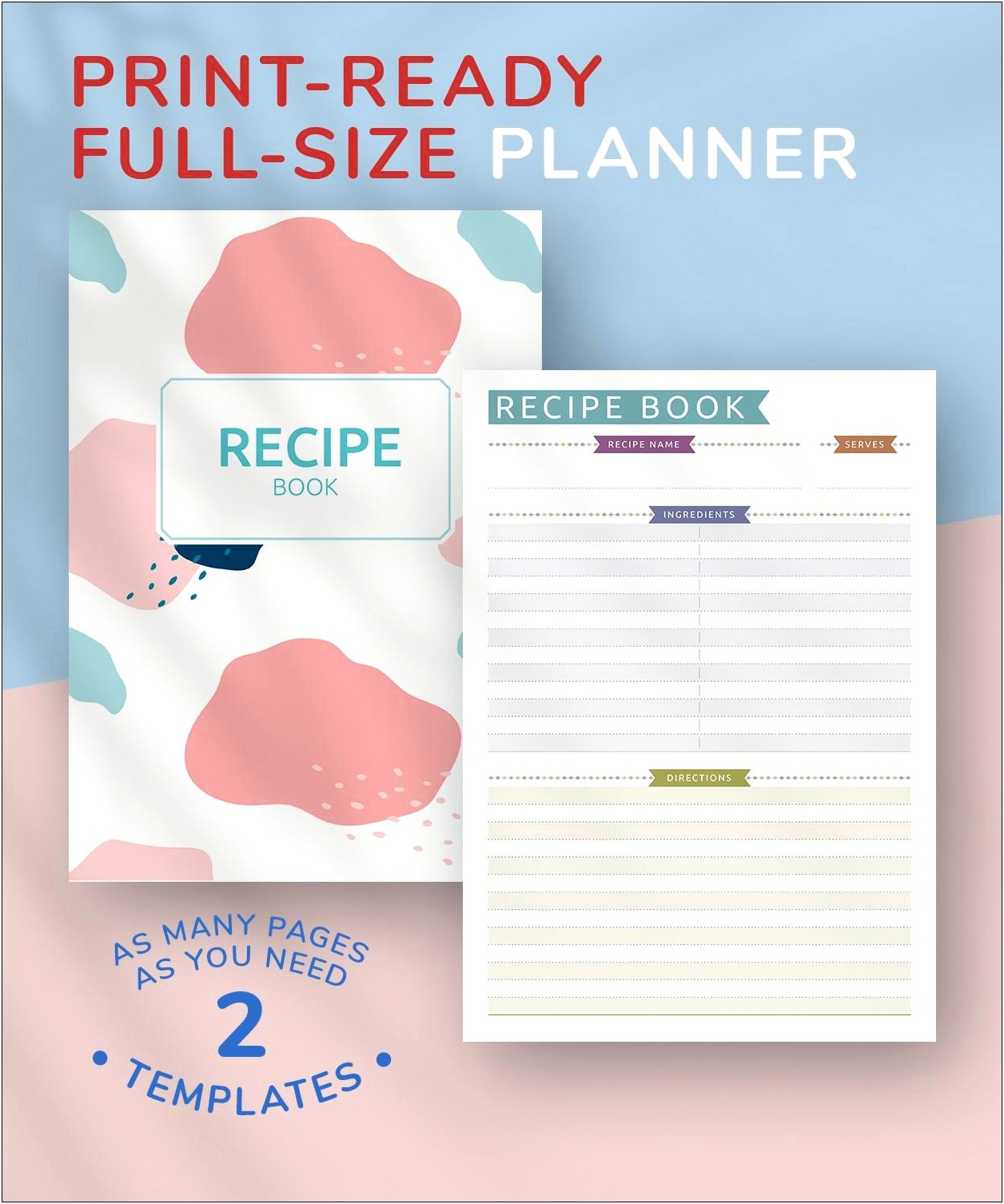 Recipe Index Card Template Free Download
