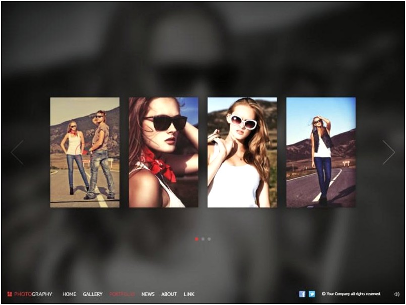 Responsive Gallery Html Template Free Download