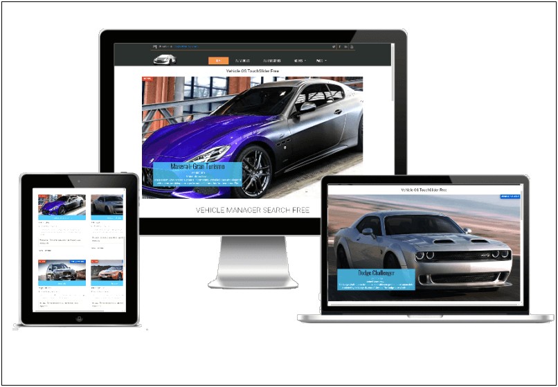 Responsive Home Page Template Free Download