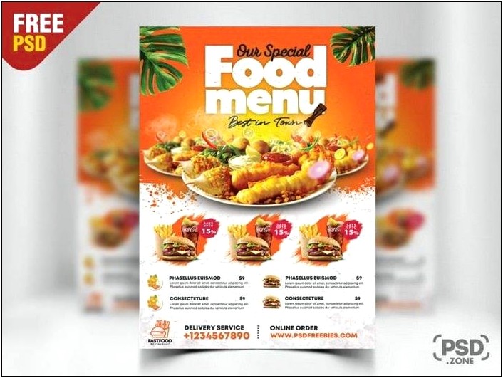 Restaurant Poster Design Templates Free Download