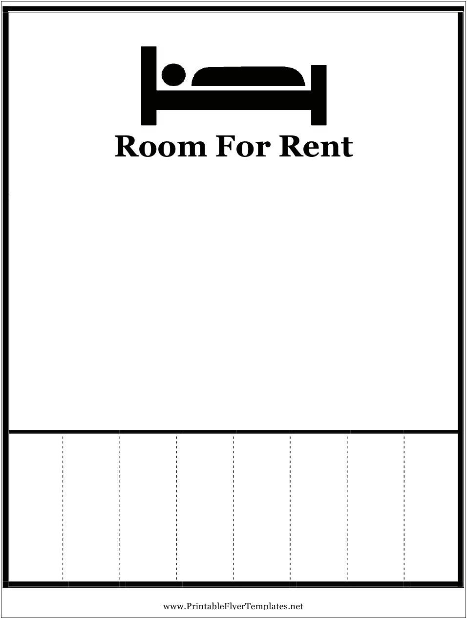 Room For Rent Ad Template Word