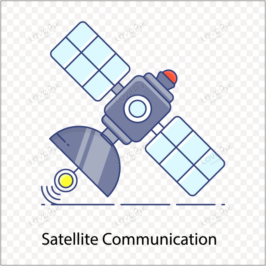 Satellite Communication Ppt Template Free Download
