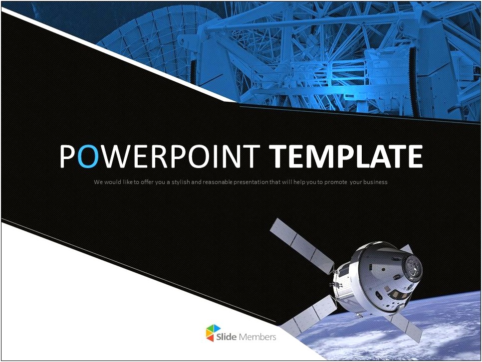 Satellite Powerpoint Animation Templates Free Download